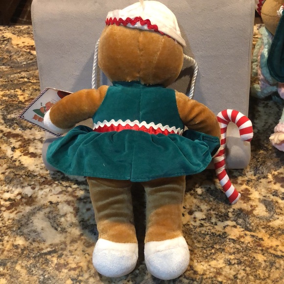 Vintage 90s target stores gingerbread Christmas plush doll - Picture 3 of 8